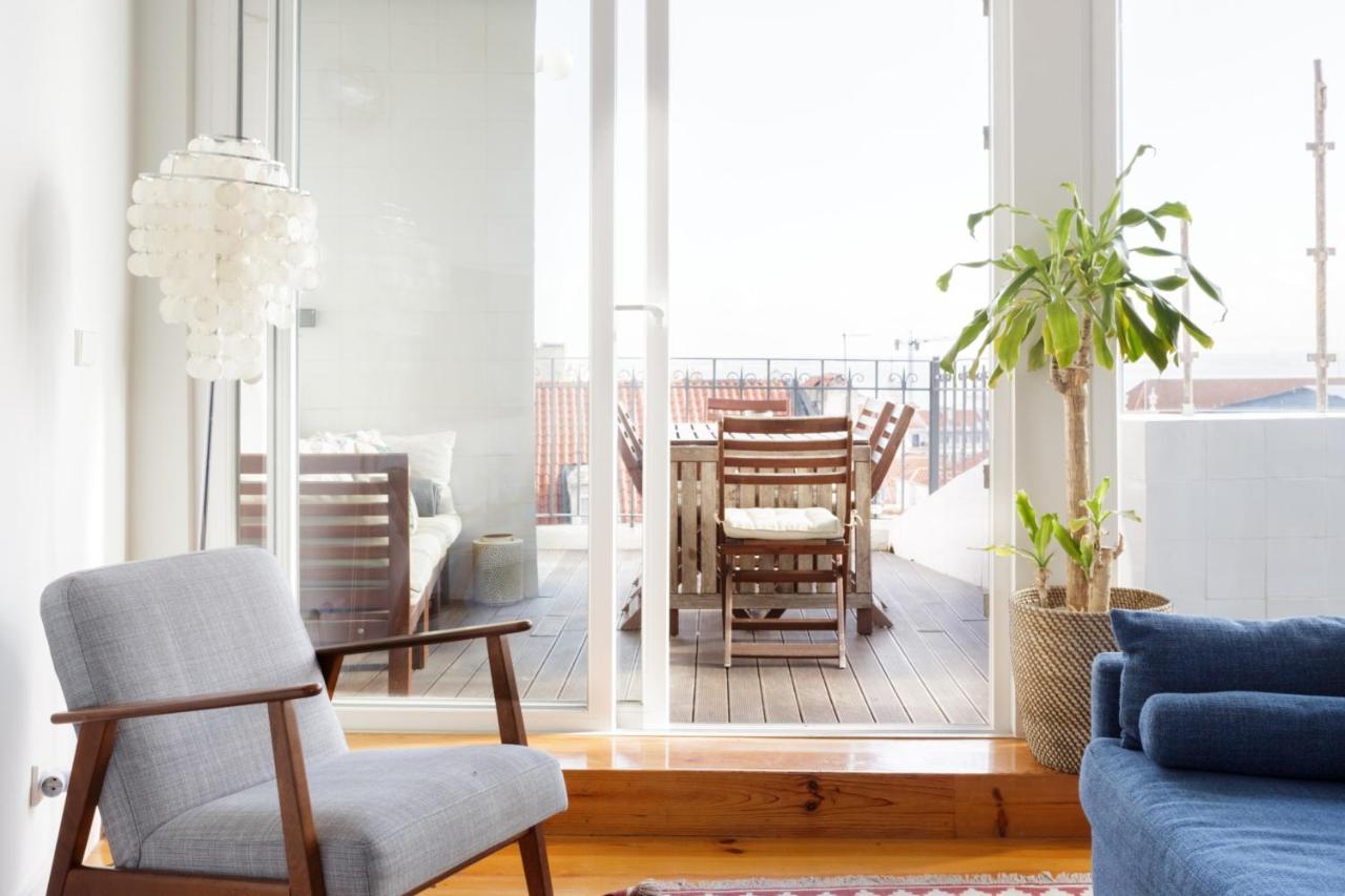 Amazing Rooftop Terrace With River And Historic City View 4 Bedrooms 4 Bathrooms Ac 19Th Century Building Chiado ลิสบอน ภายนอก รูปภาพ